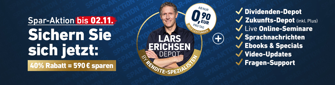 Spar-Aktion Banner: Sichern Sie sich jetzt alle Vorteile