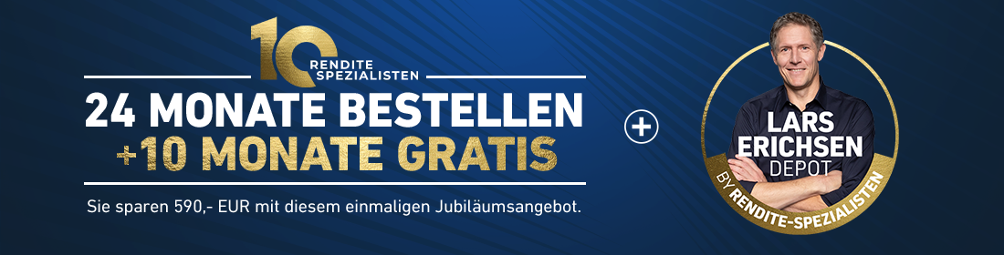 Banner - Sichern Sie sich das Lars Erichsen Depot