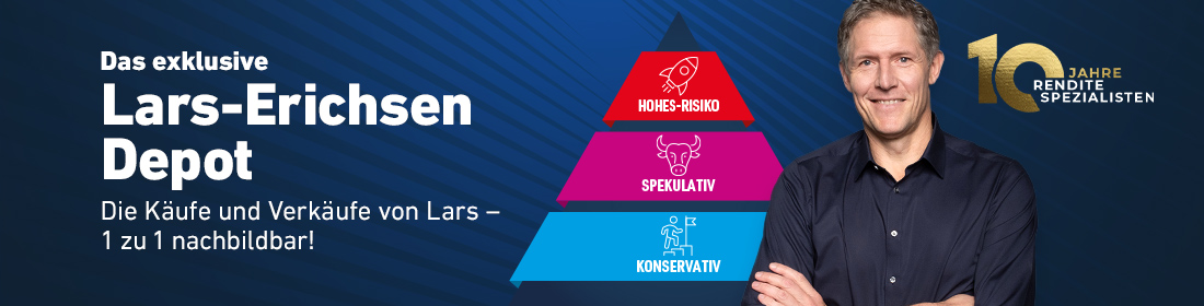Banner in Slider von das exklusive Lars-Erichsen Report mit Pyramide