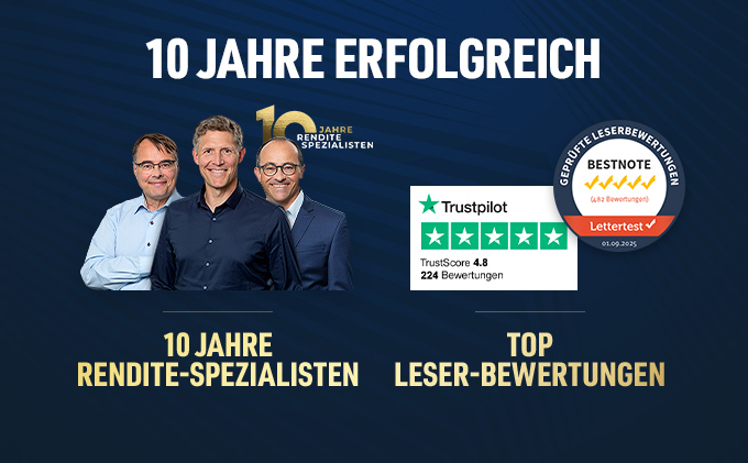 Ihre Vorteile bei Rendite Spezialsten